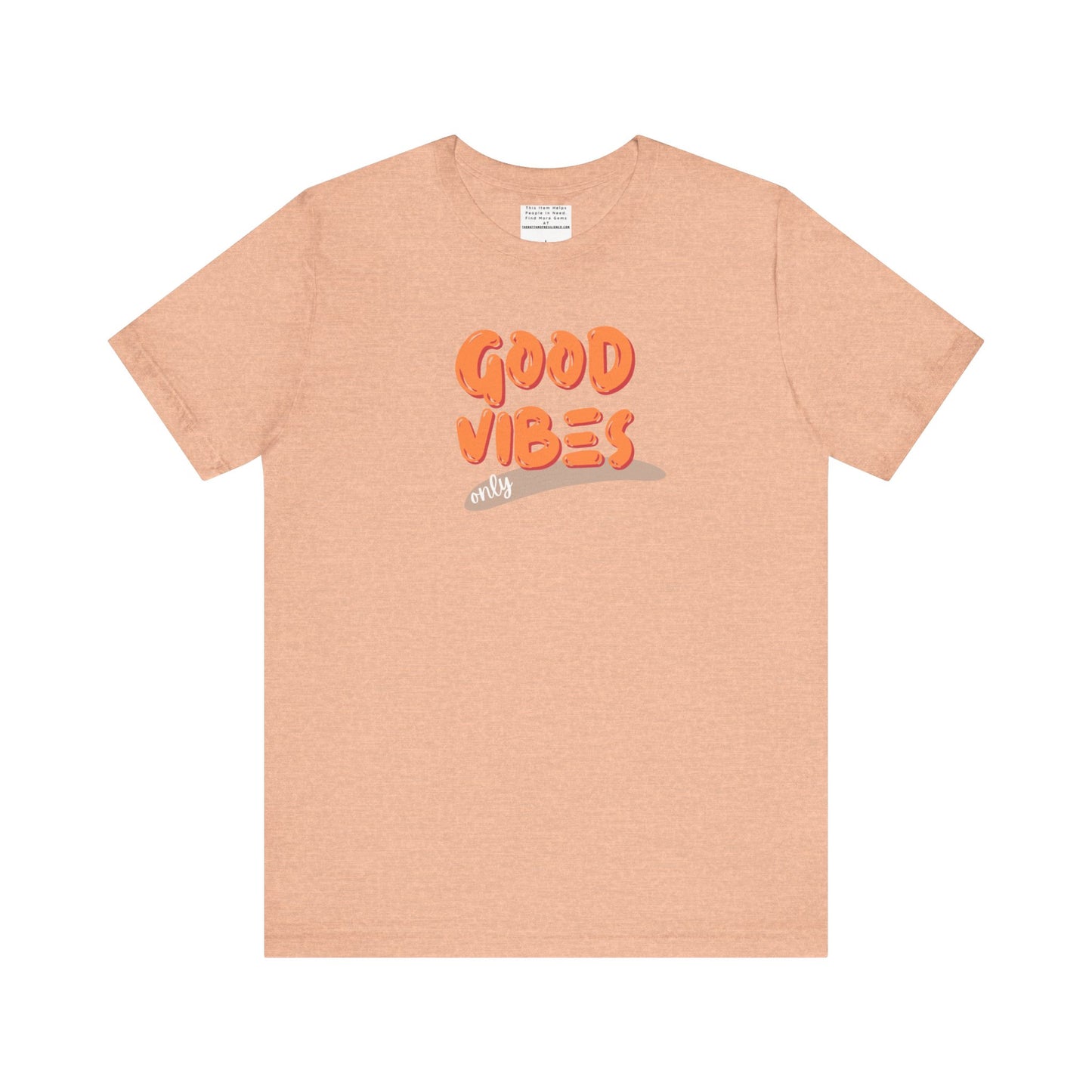 good vibes Unisex Jersey Short Sleeve Tee-mental health awareness month