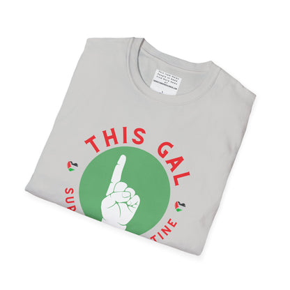 This Gal supporter Palestine Unisex Softstyle T-Shirt