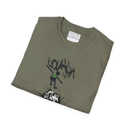Squash The Stigma. Mental Health Awareness Unisex Softstyle T-Shirt