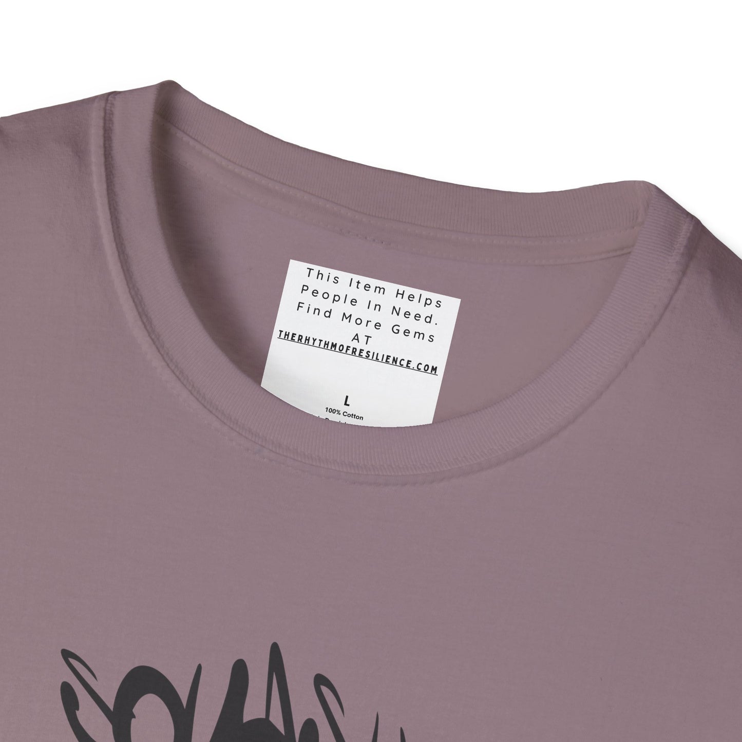 Squash The Stigma. Mental Health Awareness Unisex Softstyle T-Shirt