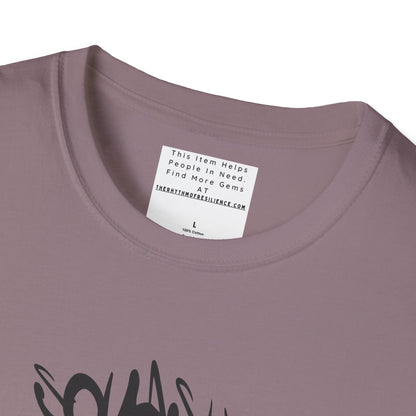 Squash The Stigma. Mental Health Awareness Unisex Softstyle T-Shirt