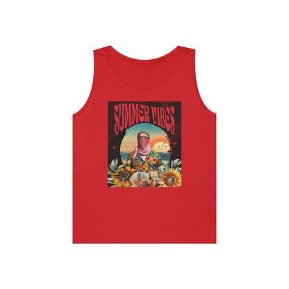 Summer Vibes Unisex Heavy Cotton Tank Top
