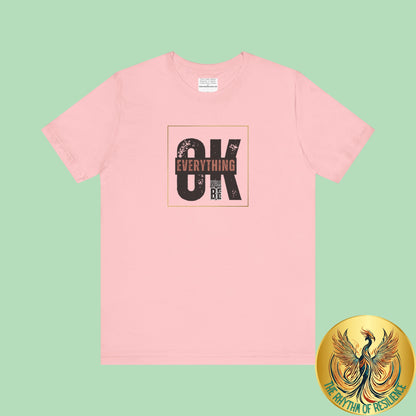 Everything Will Be ok Unisex Jersey Short Sleeve Tee-mental health awareness month