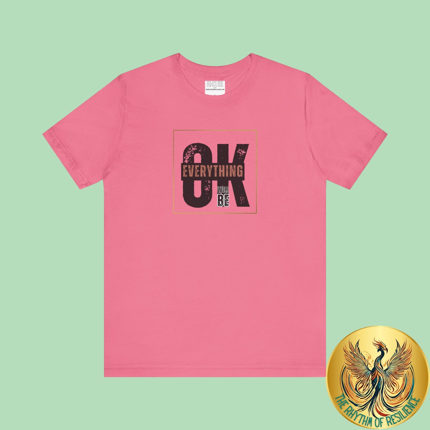Everything Will Be ok Unisex Jersey Short Sleeve Tee-mental health awareness month