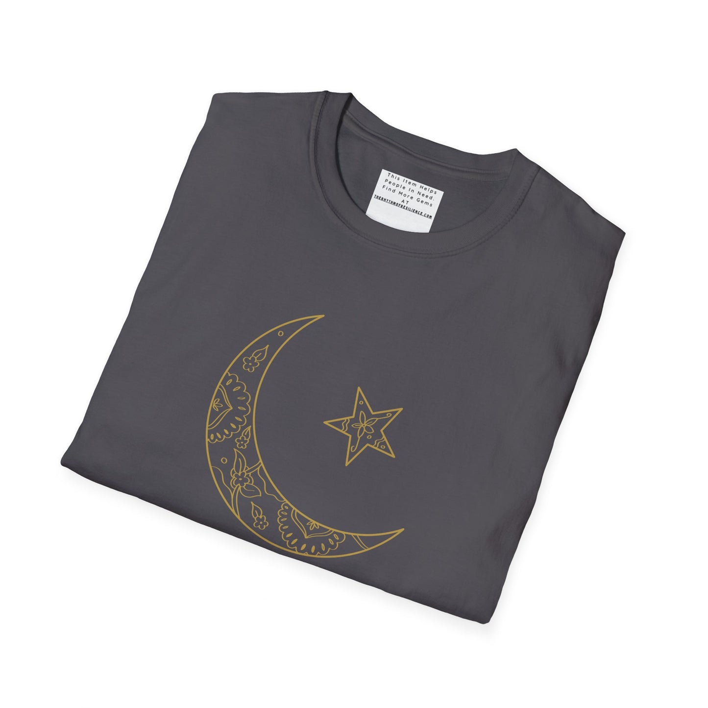 Unisex Heavy Cotton Tee, Islam shirt, shirt,  Islam, gift, Eid, holiday, beads, fasting, Arabi,  Arabic calligraphy, moon, star, crescent