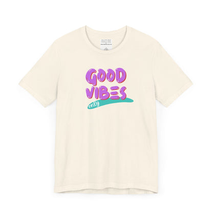 good vibes Unisex Jersey Short Sleeve Tee-mental health awareness month