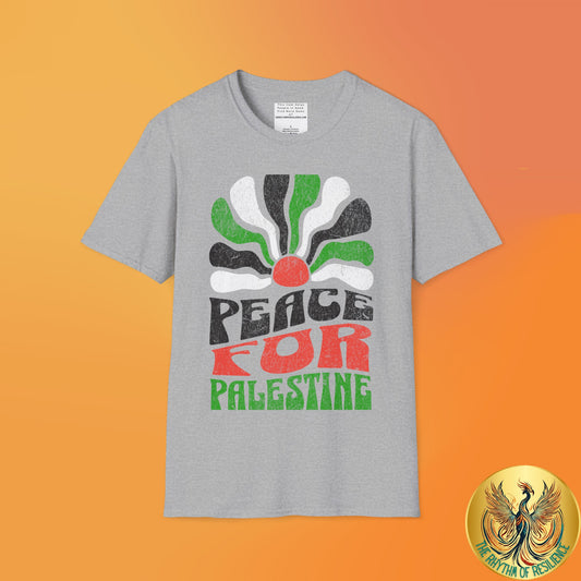 Peace for Palestine Unisex Softstyle T-Shirt