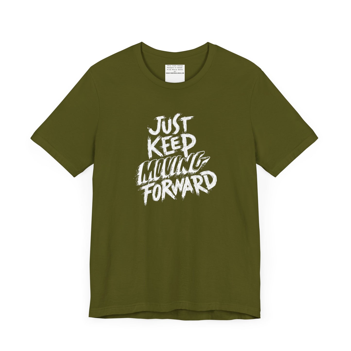 Just keep moving forward Unisex Jersey Short Sleeve Tee-mental health awareness month