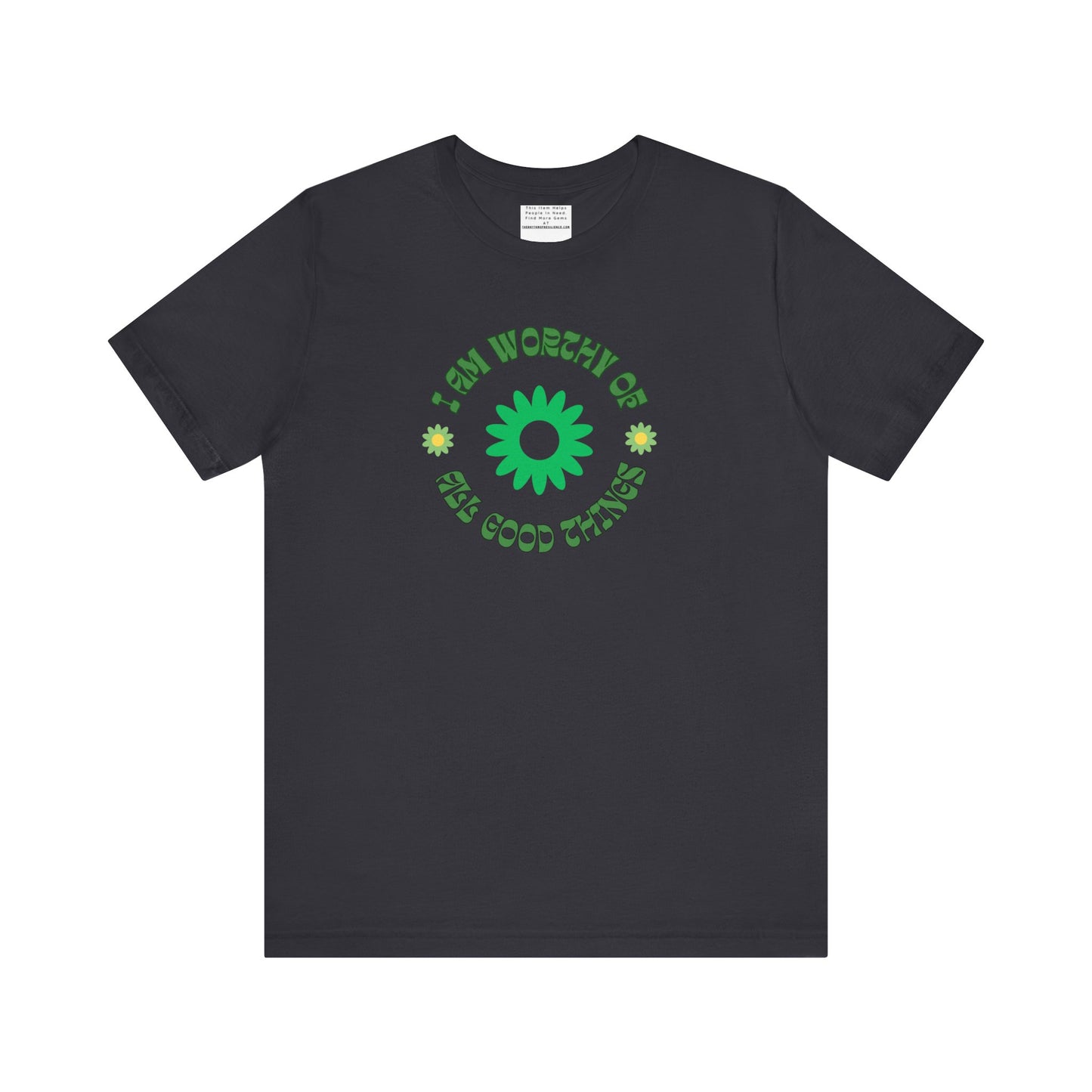I AM Worthy u nisex Jersey Short Sleeve Tee-mental health awareness month