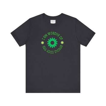 I AM Worthy u nisex Jersey Short Sleeve Tee-mental health awareness month