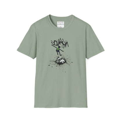 Squash The Stigma. Mental Health Awareness Unisex Softstyle T-Shirt