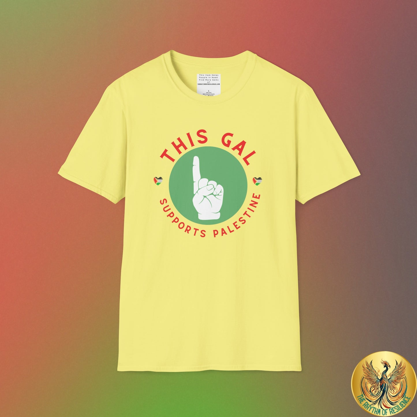 This Gal supporter Palestine Unisex Softstyle T-Shirt