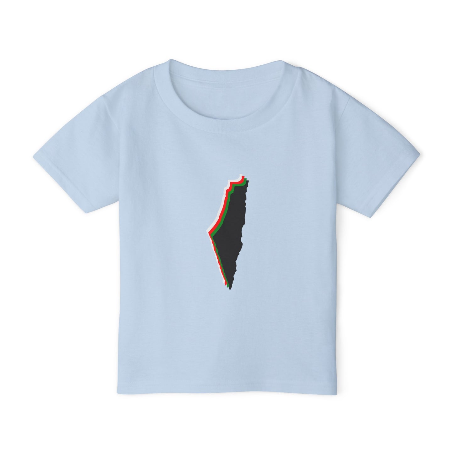 Palestine map kids t-shirt 2T-6T