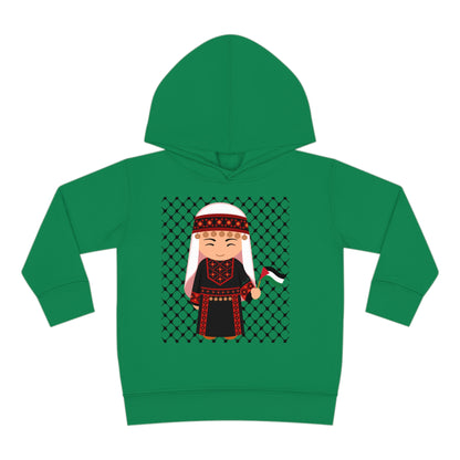 Palestine Toddler Pullover Fleece Hoodie