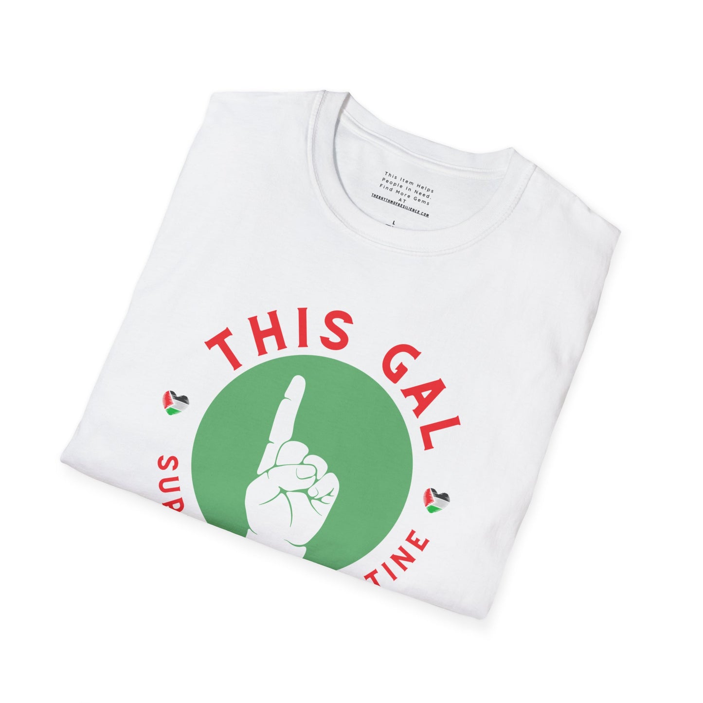 This Gal supporter Palestine Unisex Softstyle T-Shirt