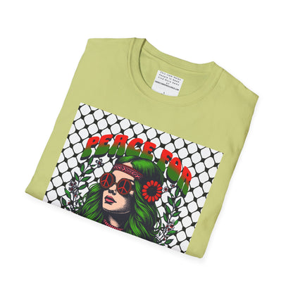 Peace for Palestine Unisex Softstyle T-Shirt