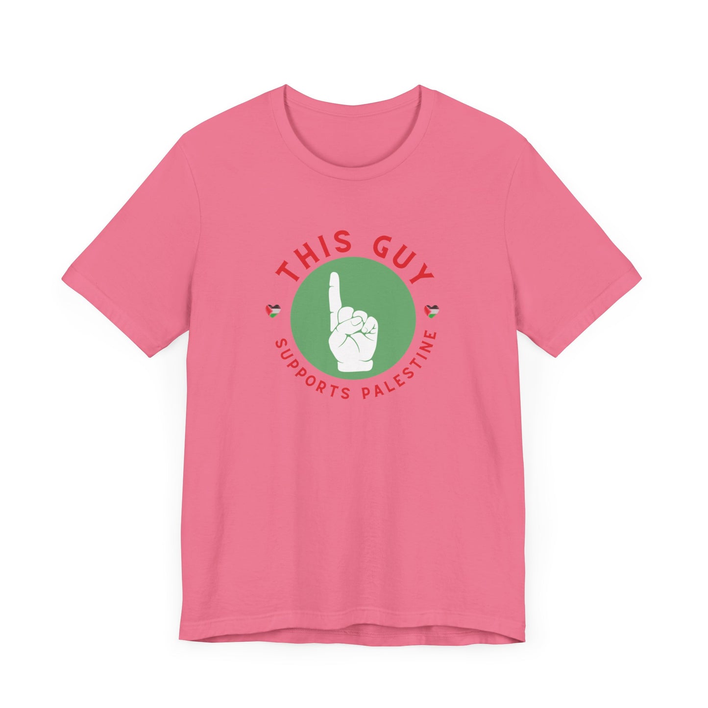 This Guy supports Palestine Unisex Jersey Short Sleeve Tee