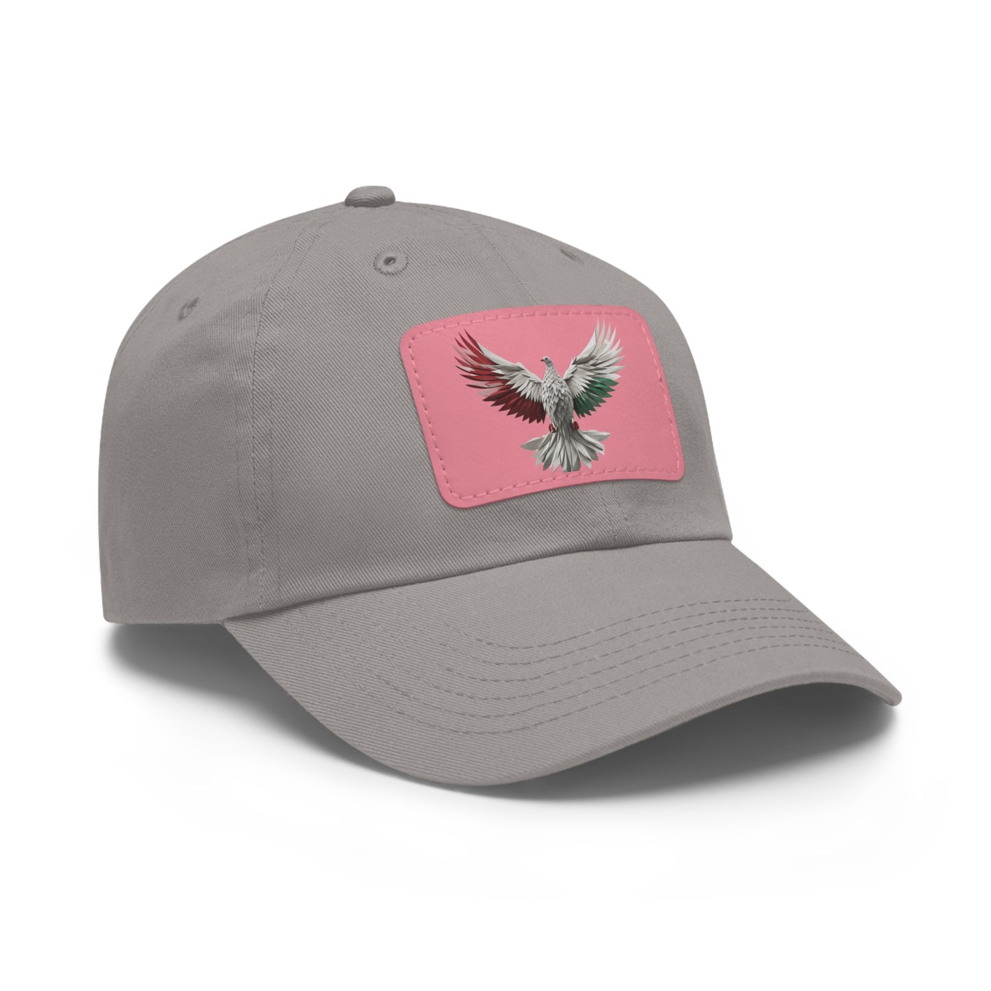 Dad Hat with Leather Patch, Unisex, free bird, Palestine, Resist, Arabic, Support the Cause in Style, Keffiyeh, Resistance, Free Palestine