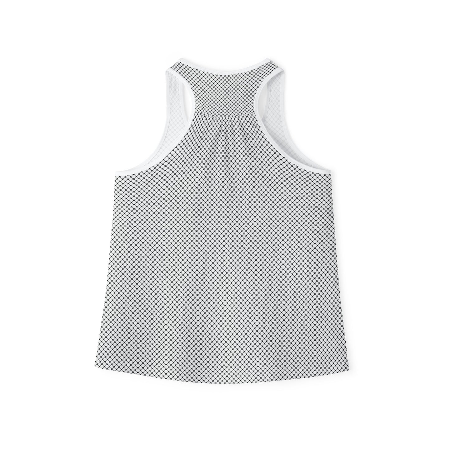 Black and White Kufiyah keffiyeh Print Women's Tank Top (AOP)