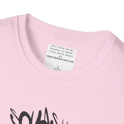 Squash The Stigma. Mental Health Awareness Unisex Softstyle T-Shirt