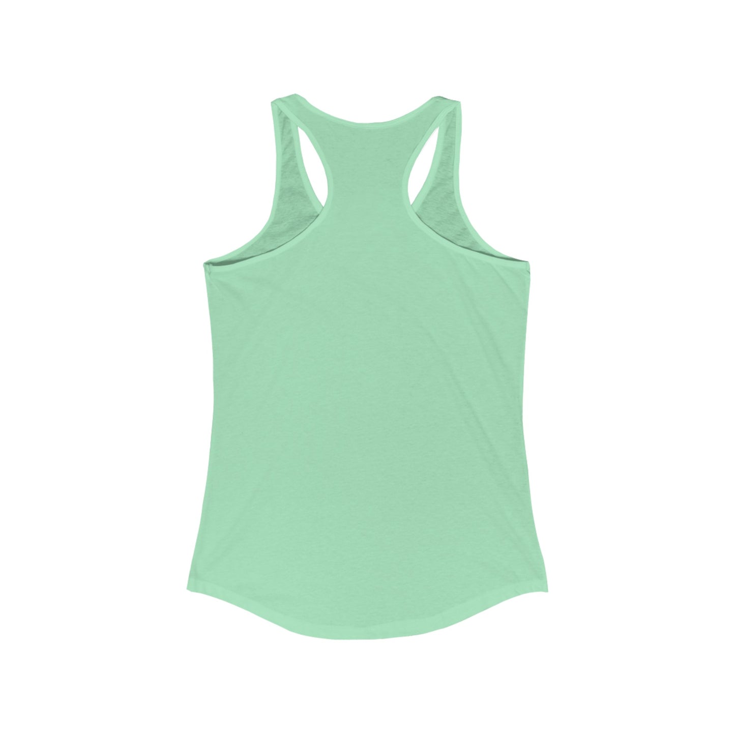 Free Palestine coordinates  Women's Ideal Racerback Tank