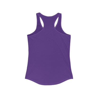 Free Palestine coordinates  Women's Ideal Racerback Tank