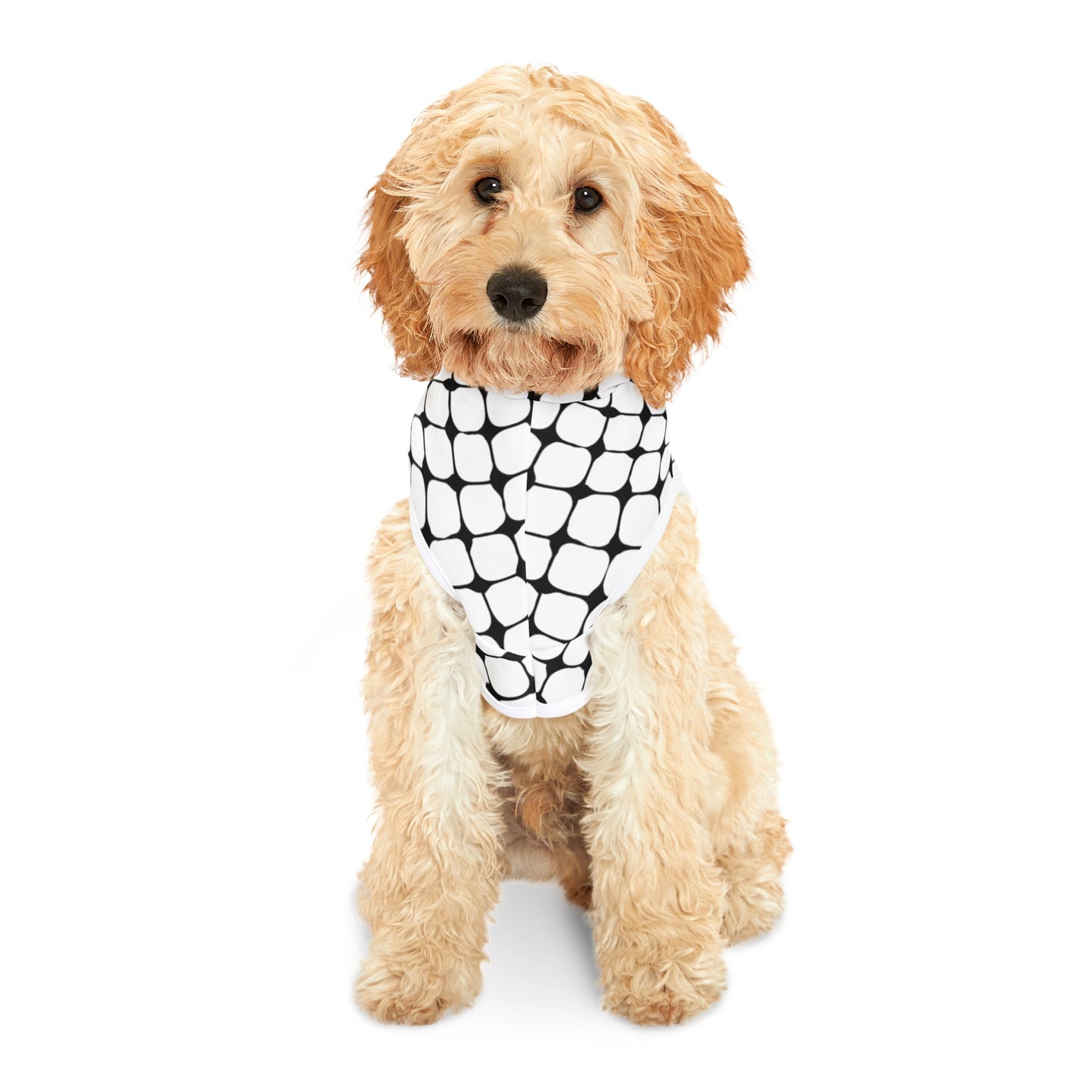 keffiyeh Print Pet Hoodie