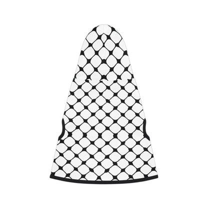 keffiyeh Print Pet Hoodie
