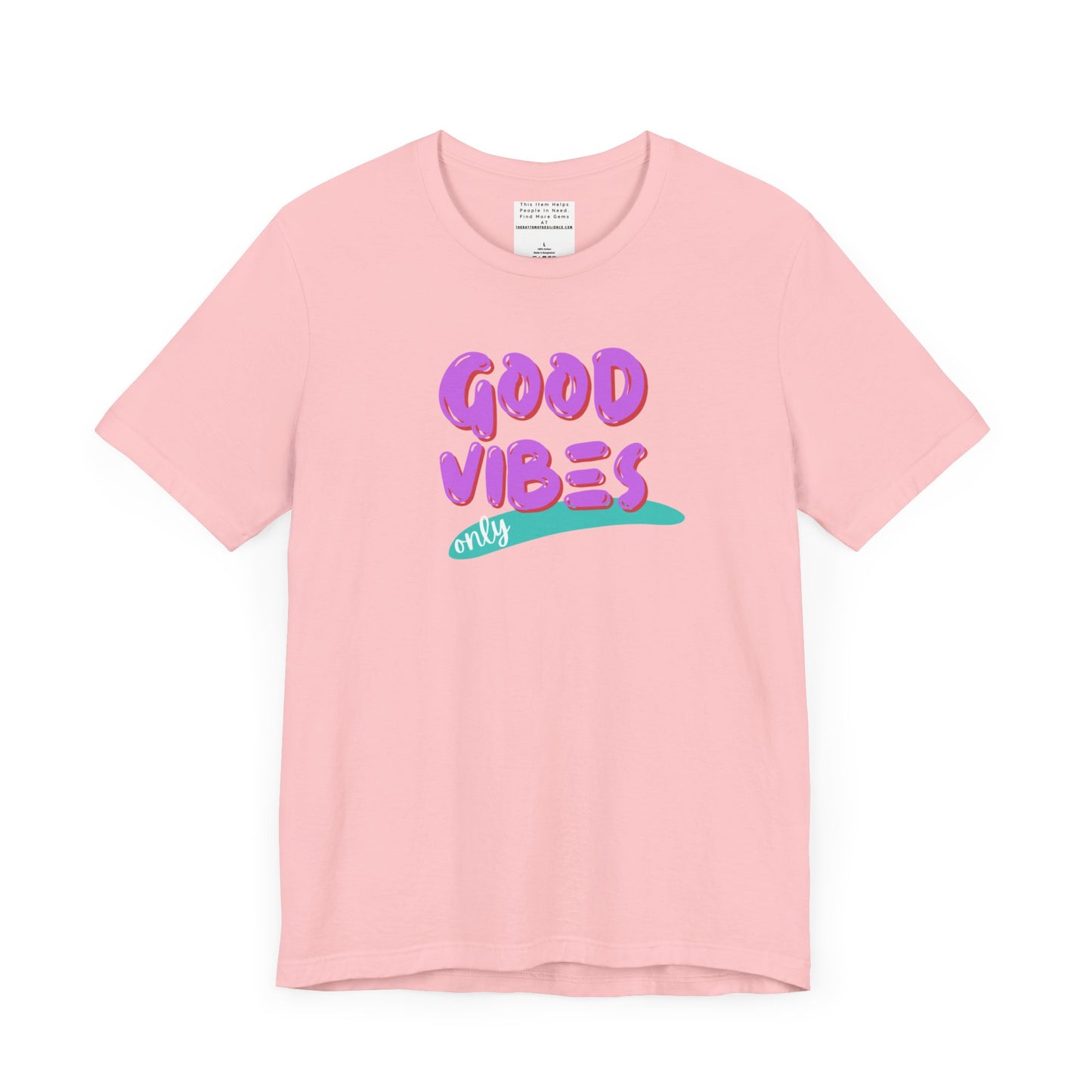 good vibes Unisex Jersey Short Sleeve Tee-mental health awareness month