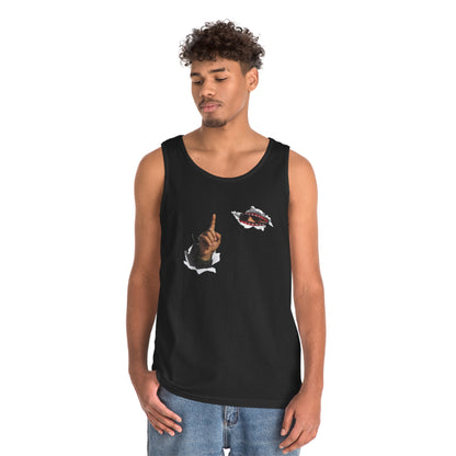 the eyes of e Palestine resistant Unisex Heavy Cotton Tank Top