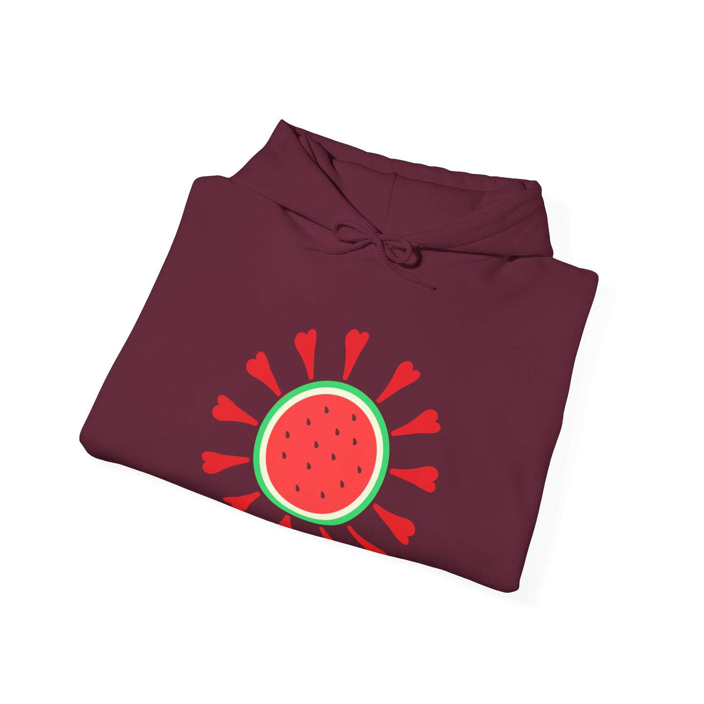 Watermelon Love  Palestine Spring Unisex Heavy Blend™ Hooded Sweatshirt