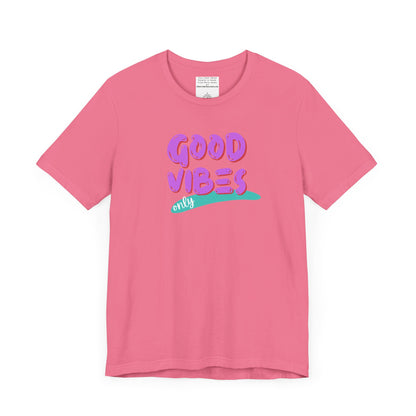 good vibes Unisex Jersey Short Sleeve Tee-mental health awareness month