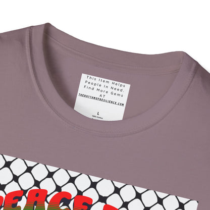 Peace for Palestine Unisex Softstyle T-Shirt