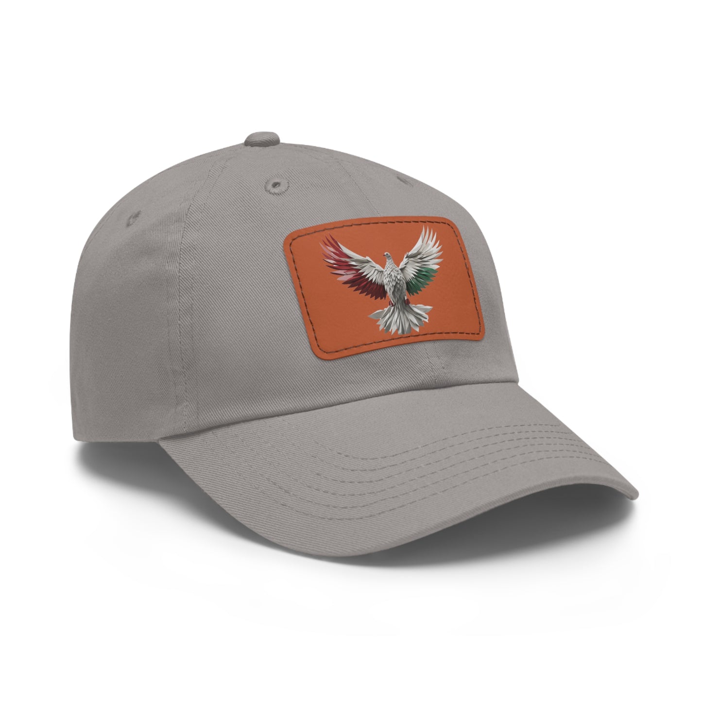 Dad Hat with Leather Patch, Unisex, free bird, Palestine, Resist, Arabic, Support the Cause in Style, Keffiyeh, Resistance, Free Palestine