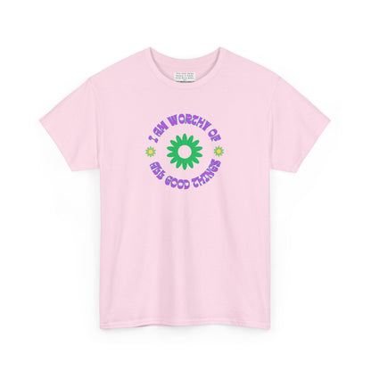 I AM WORTHY Unisex Heavy Cotton Tee