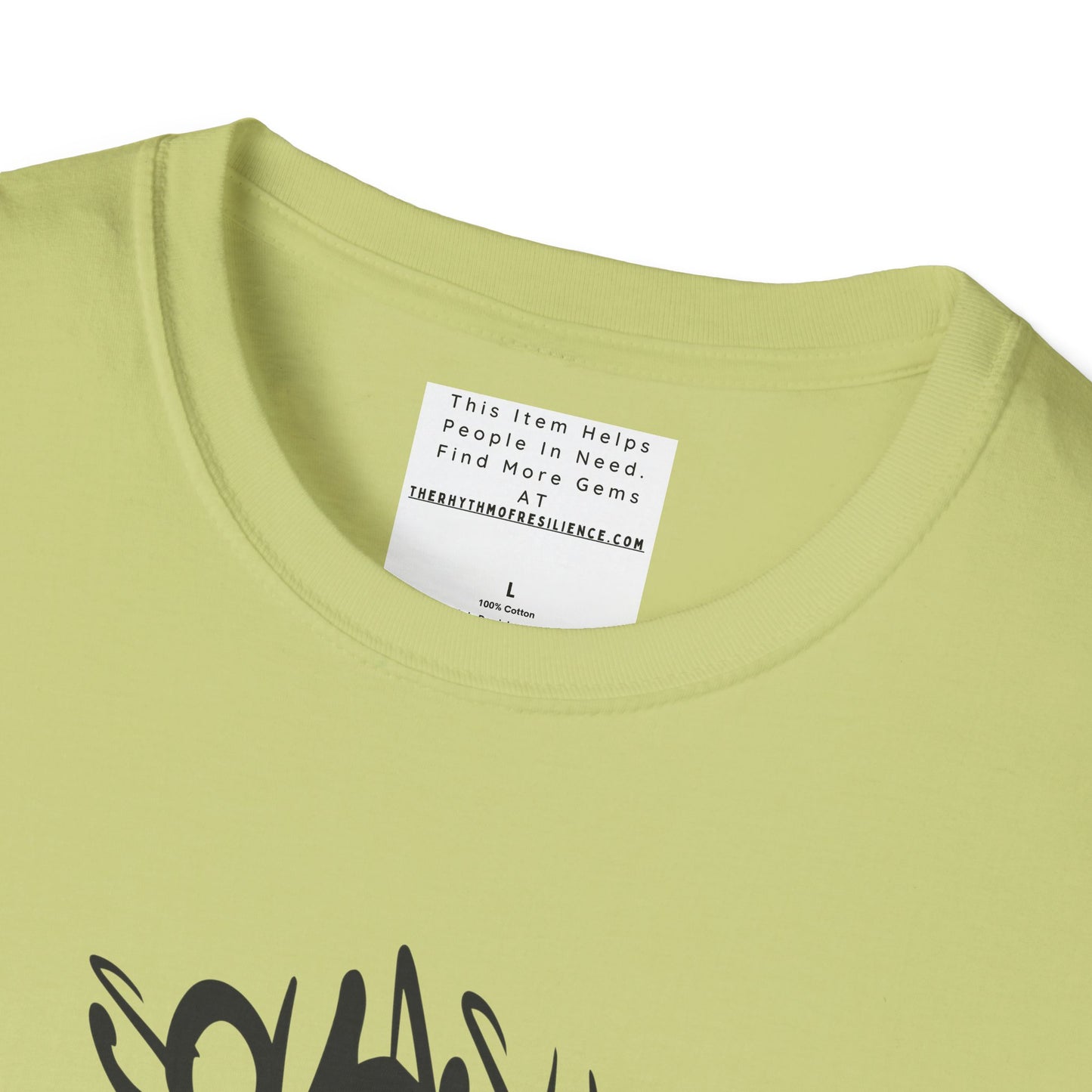 Squash The Stigma. Mental Health Awareness Unisex Softstyle T-Shirt