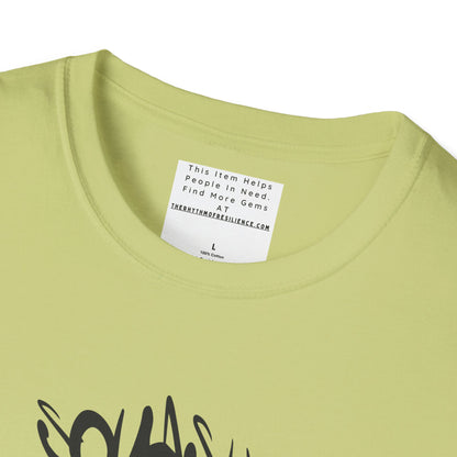 Squash The Stigma. Mental Health Awareness Unisex Softstyle T-Shirt