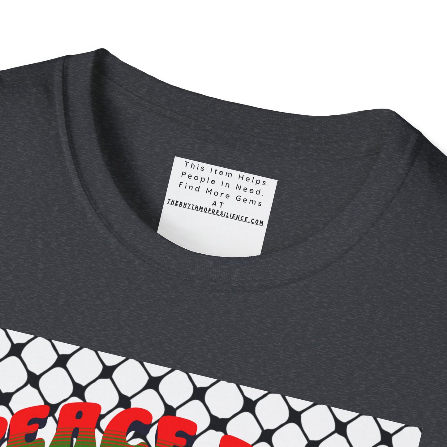 Peace for Palestine Unisex Softstyle T-Shirt