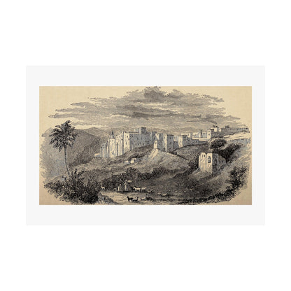 Bethlehem 1872 Matte Horizontal Posters