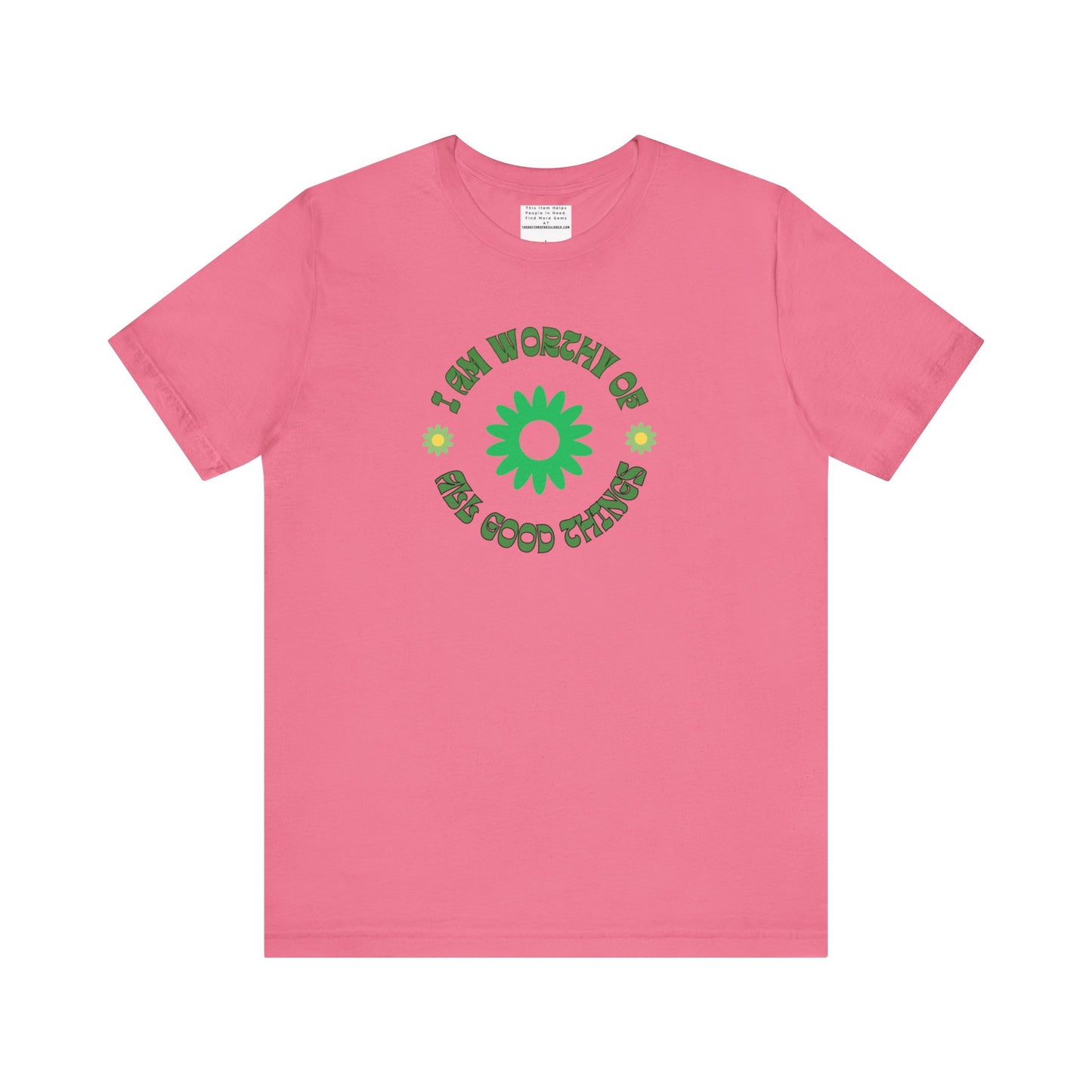 I AM Worthy u nisex Jersey Short Sleeve Tee-mental health awareness month