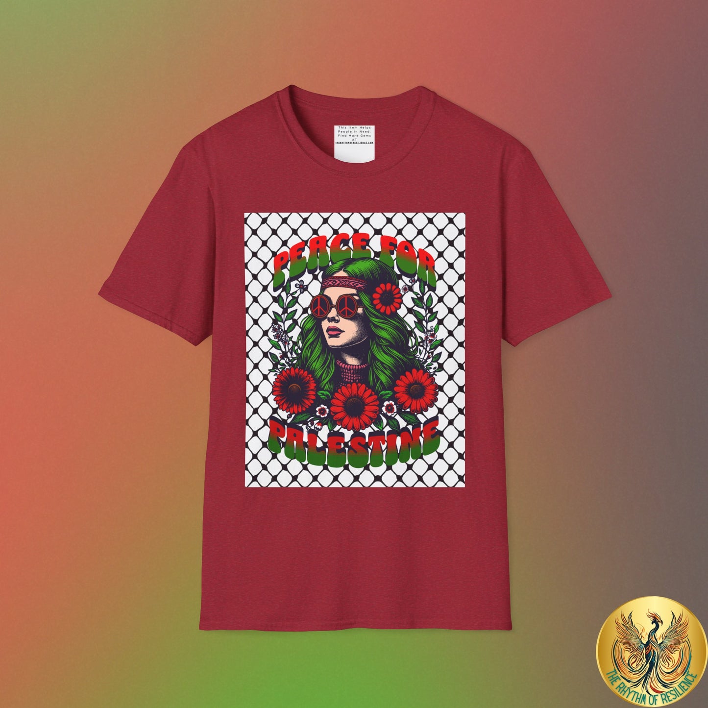 Peace for Palestine Unisex Softstyle T-Shirt