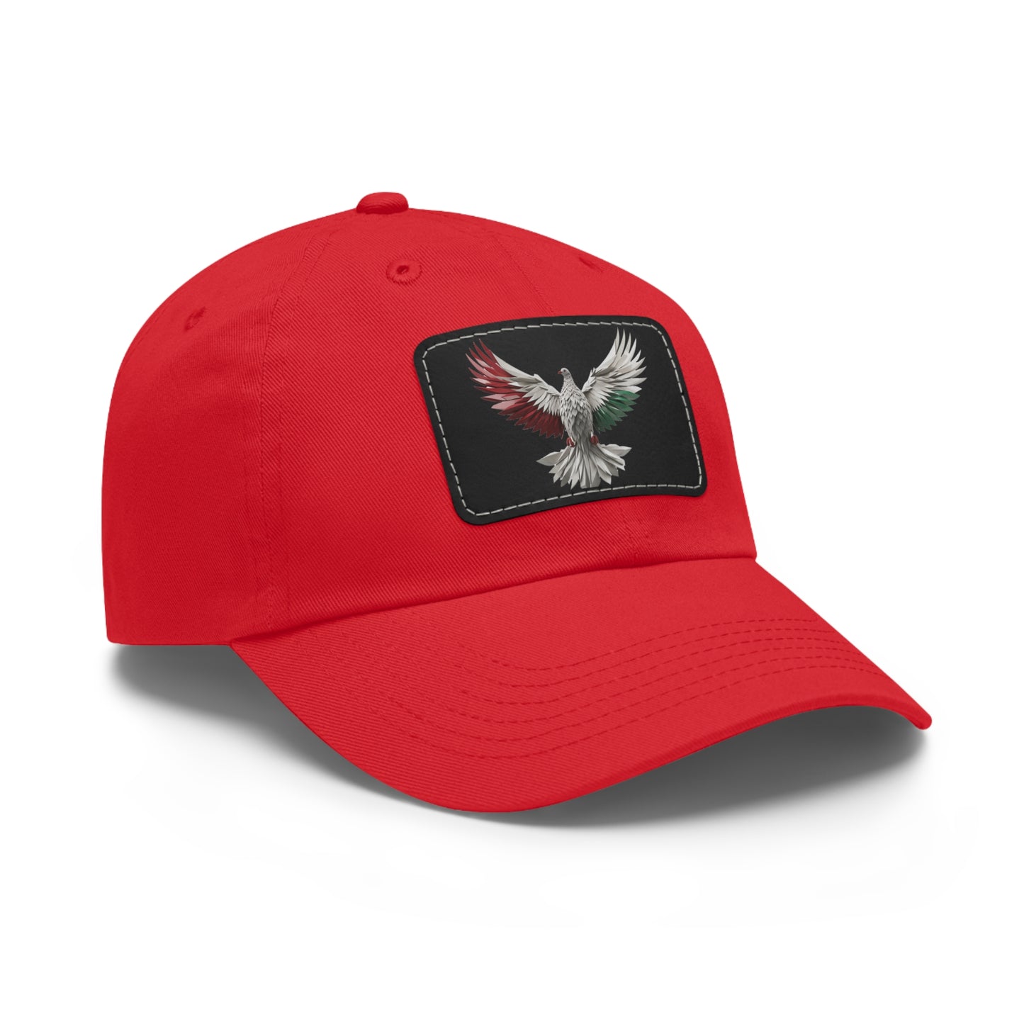 Dad Hat with Leather Patch, Unisex, free bird, Palestine, Resist, Arabic, Support the Cause in Style, Keffiyeh, Resistance, Free Palestine