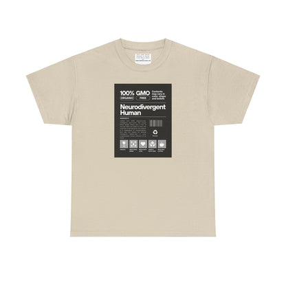 Neurodivergent Human Unisex Heavy Cotton Tee