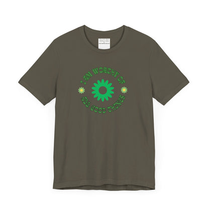 I AM Worthy u nisex Jersey Short Sleeve Tee-mental health awareness month