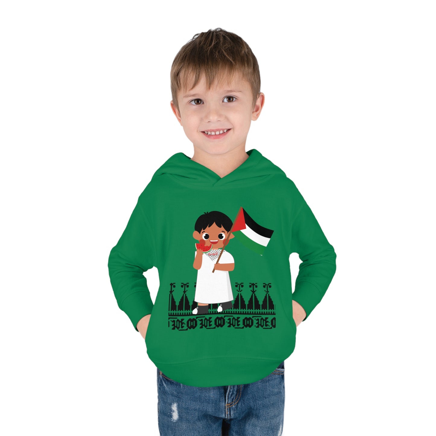 Toddler Pullover Fleece Hoodie