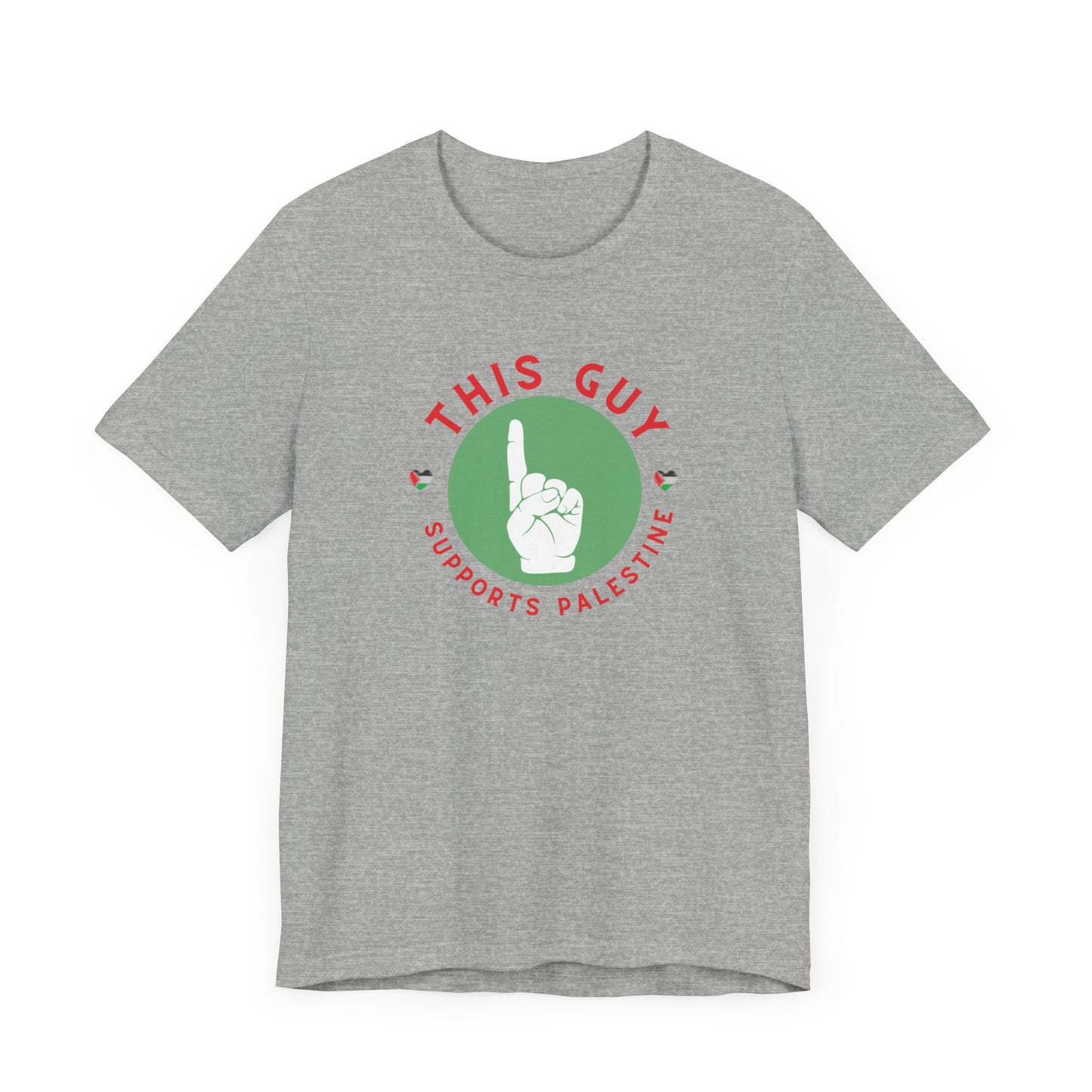 This Guy supports Palestine Unisex Jersey Short Sleeve Tee