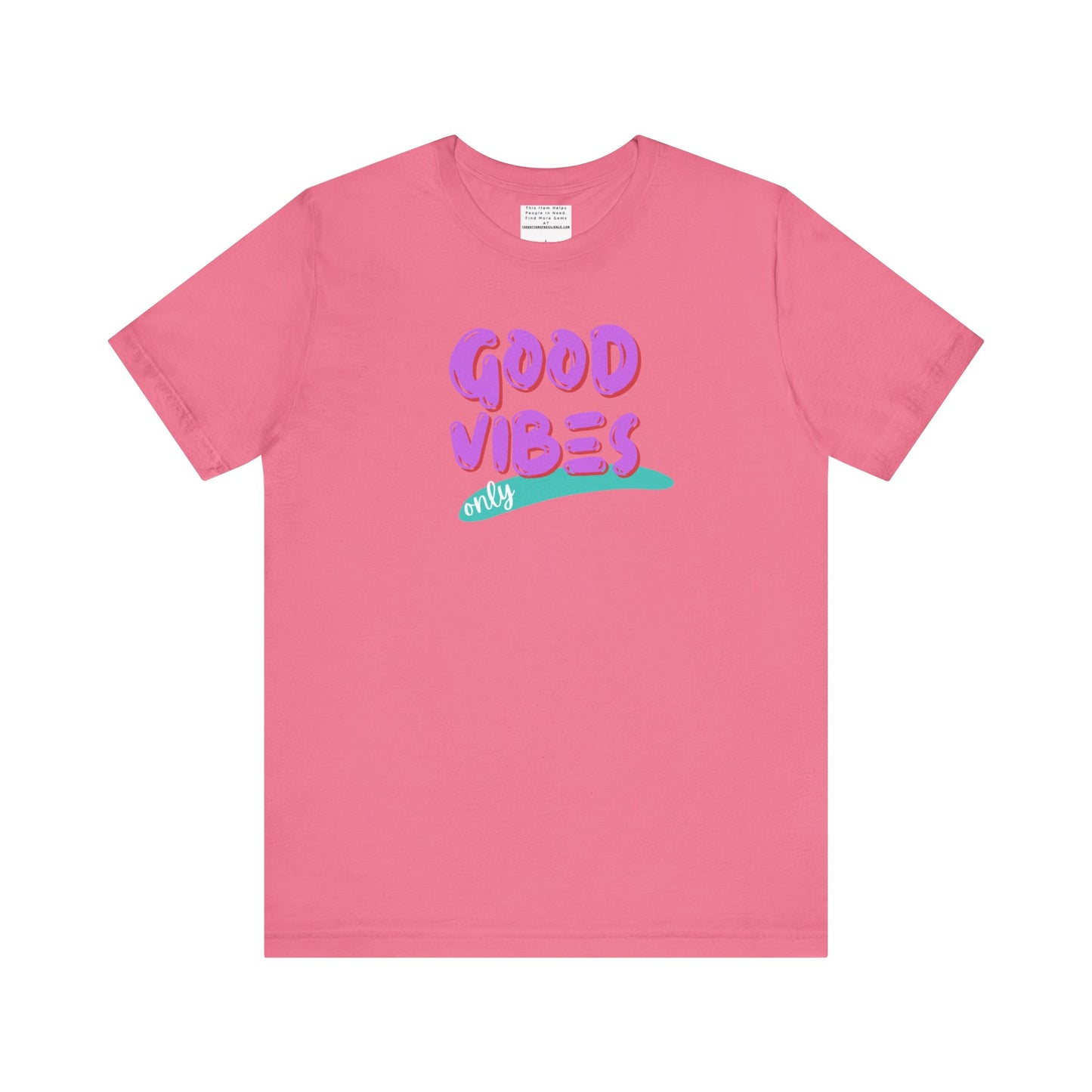 good vibes Unisex Jersey Short Sleeve Tee-mental health awareness month
