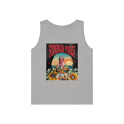 Summer Vibes Unisex Heavy Cotton Tank Top
