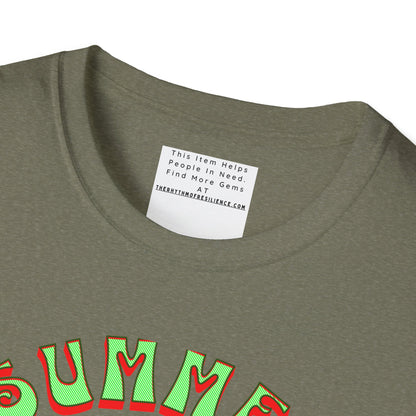 Summer vibes  Unisex Softstyle T-Shirt