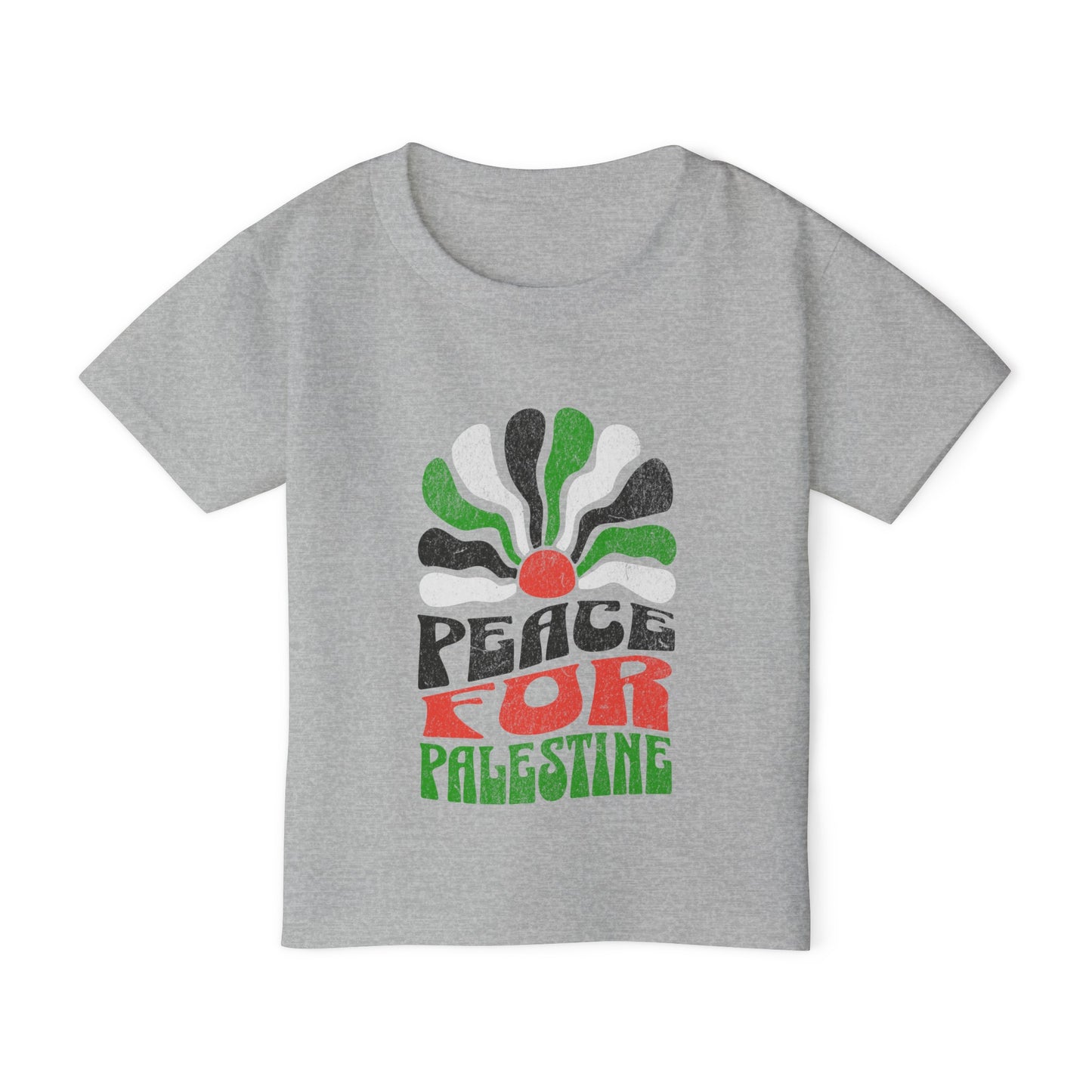 Peace For Palestine Heavy Cotton™ Toddler T-shirt
